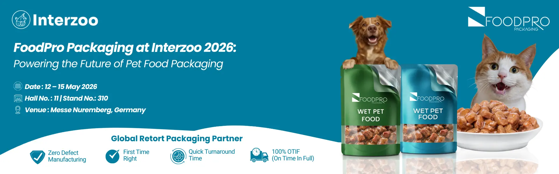 FoodPro Packaging at Interzoo 2026: Powering the Future of Pet Food Packaging